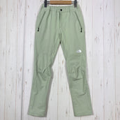 【Women's S グリーン系】 The North Face ( ザ・ノースフェイス ) アルパイン ライト パンツ Alpine Light Pant ナイロン ウェア ボトムス ロングパンツ ソフトシェル z00059729 ソフトシェル ロングパンツ ボトム