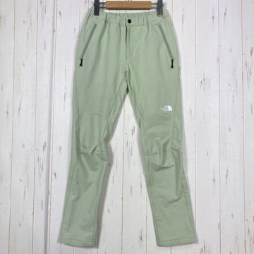 【Women's S グリーン系】 The North Face ( ザ・ノースフェイス ) アルパイン ライト パンツ Alpine Light Pant ナイロン ウェア ボトムス ロングパンツ ソフトシェル z00059729  ソフトシェル ロングパンツ ボトム