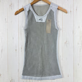 【Men's S/M グレー系】 Millet ( ミレー ) ドライナミック メッシュ ノースリーブ クルー DRYNAMIC MESH NS CREW ポリプロピレン ウェア トップス インナー シャツ タンクトップ ノースリーブシャツ z00059403  タン