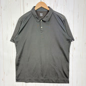 【Men's XL グレー系】 Millet ( ミレー ) リサイクル フィッシング ネット ポロ Recycled Fishing Net Polo ポリエステル ウェア トップス インナー シャツ ショートスリーブシャツ 化繊 z00058970 化繊 ショ