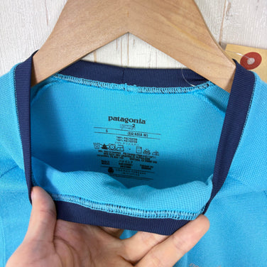 【Men's S ブルー系】 2011 Patagonia ( パタゴニア ) キャプリーン 3 ミッドウェイト クルー Capilene 3 Midweight Crew ポリエステル ウェア トップス インナー シャツ ショートスリーブTシャツ クルーネック