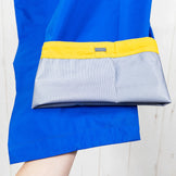 [Kid's Size 140 Blue] Montbell Rain Trekker Nylon Rain Suit and Rain Shell Set (z00053206)