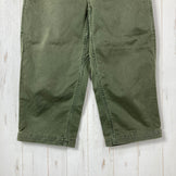 【Men's S グリーン系】 Gramicci ( グラミチ ) クロップド クライミングパンツ Cropped Climbing Pant 生産終了モデル 入手困難 ウェビングベルト ガゼットクロッチ コットン ウェア ボトムス ショーツ ショートパンツ コット
