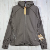 【Women's L グレー系】 Houdini ( フーディニ ) ウィメンズ パワー フーディ W's Power Houdi 125984 B12 MORNING HAZE z00055989 B12 MORNING HAZE フリース アウター ジャケット ト