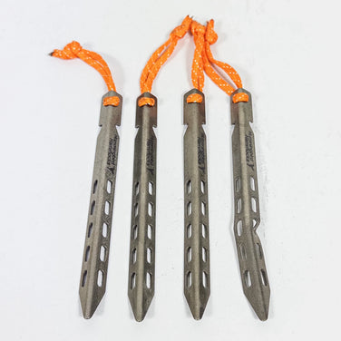 Hummingbird Hammock (Hummingbird Hammock) Titanium Stake and Rope Set, One Size, Yellow, Sleeping System, z00053270