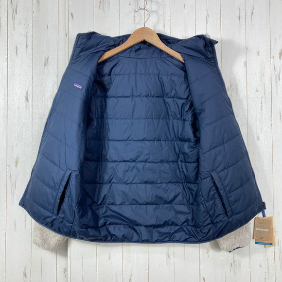 【Boy's XXL ネイビー系】 2023 Patagonia ( パタゴニア ) リバーシブル レディ フレディ フーディ Reversible Ready Freddy Hoody NENA / New Navy ポリエステル ウェア トップス アウター ジャケッ