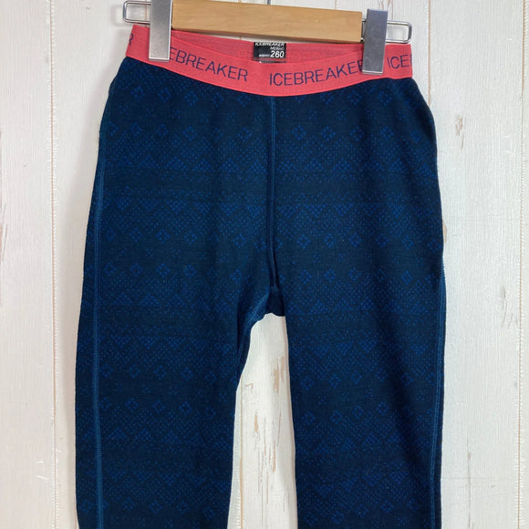 【Women's XS ネイビー系】 Icebreaker ( アイスブレーカー ) メリノ 260 ボディフィット タイツ Merino 250 Bodyfit Tights メリノウール ウェア ボトムス タイツ z00058870  タイツ ボトムス ウェア