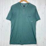 Men's M Green Rab Topo Tee Polyester Short Sleeve Crew Neck T-Shirt Synthetic Short Sleeve Crew Neck Tee (z00053774)