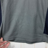 【Men's M グレー系】 Millet ( ミレー ) ハーフジップ ショートスリーブ ティー ウェア トップス インナー シャツ ショートスリーブシャツ 化繊 z00060375  化繊 ショートスリーブシャツ インナー シャツ トップス ウェア