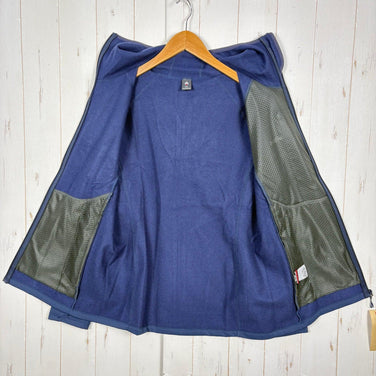 Montbell Trail Action Parka, Women's XL, Navy. This nylon fleece jacket is a perfect outerwear piece. Product code: z00055362.