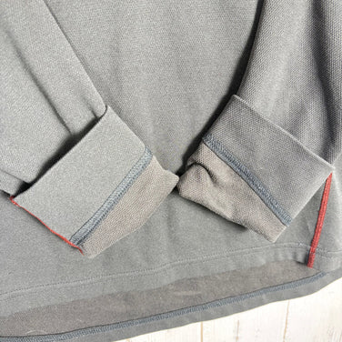 【Men's S グレー系】 Montbell ( モンベル ) ウイックロン ZEOサーマル ロングスリーブジップシャツ Wickron ZEO Thermal Long Sleeve Zip Shirt ポリエステル ウェア トップス インナー シャツ ロング