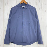 【Unisex 3 ネイビー系】 Axesquin Elements ( アクシーズクインエレメンツ ) ソフトシェル の ショート カラー シャツ Soft Shell Short Collar Shirt ナイロン ウェア トップス インナー シャツ ロングスリー