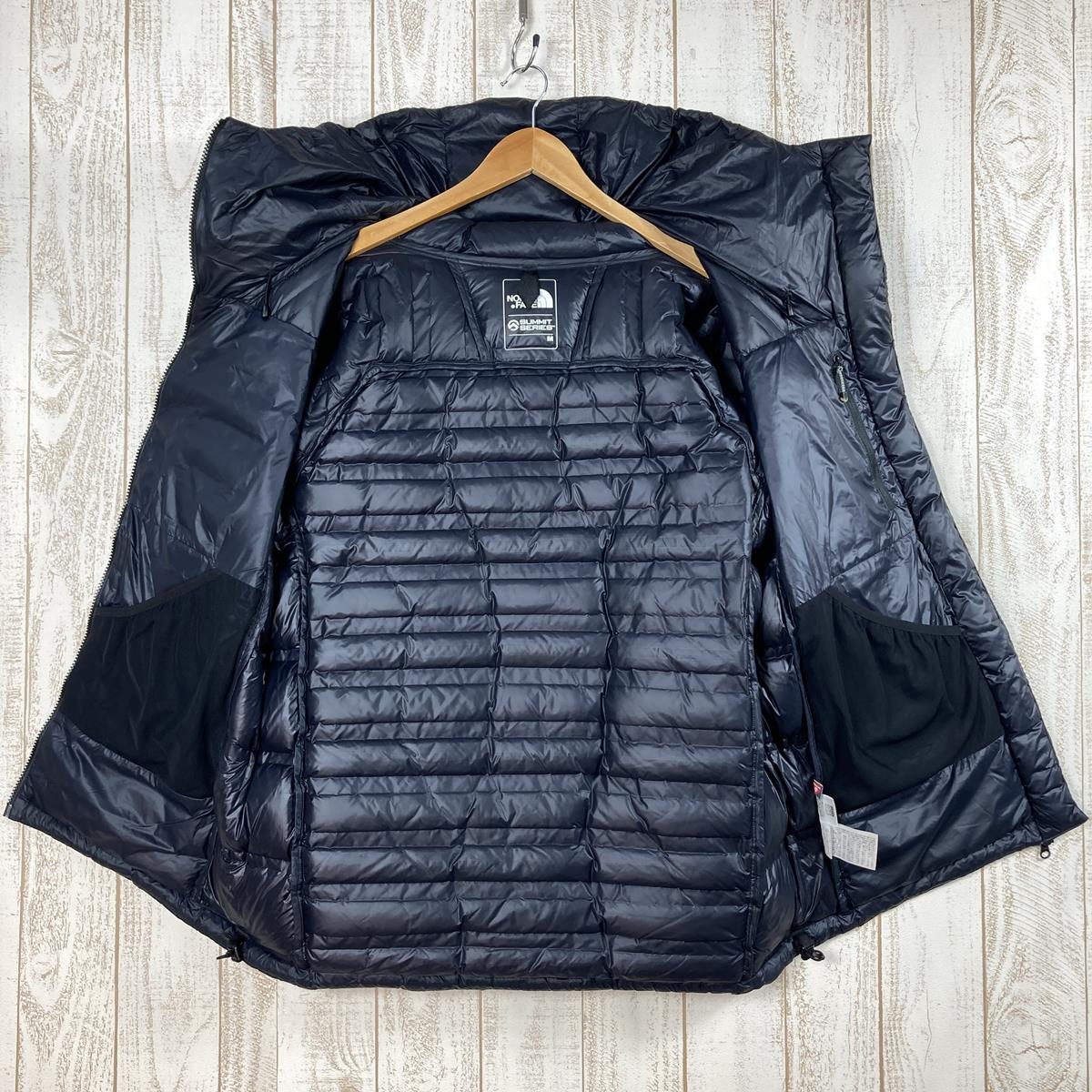 【Men's M ブラック系】 The North Face ( ザ・ノースフェイス ) トリプルバッフル ビレイ パーカ Triplebaffele Belay Parka ダウン プリマロフト インサレーション ハイブリッド ジャケット フーディ パーカー サミ