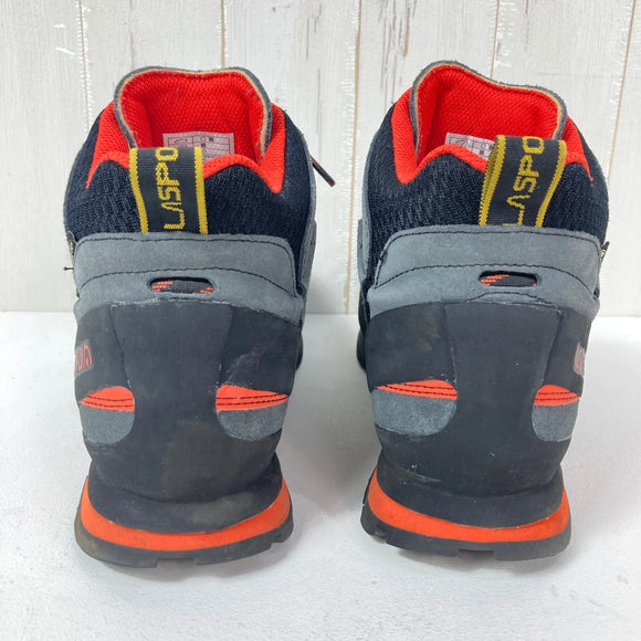 【Men's 28.5cm グレー系】 La Sportiva ( ラ・スポルティバ ) ボルダー X ミッド ゴアテックス Boulder X Mid GTX カーボン / フレイム フットウェア トレッキングブーツ z00057875 カーボン / フレイム トレッキン