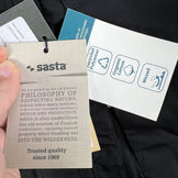 【Women's 36 ブラック系】 SASTA ( サスタ ) ファウナ ジャケット Fauna Takki 0033 19 Black z00056169 19 Black コットン アウター ジャケット トップス ウェア