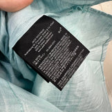 Jackwolfskin 翡翠湖衬衫，女款中号，蓝色，有机棉，长袖衬衫，棉质，z00054718