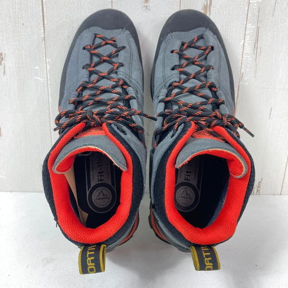 【Men's 28.5cm グレー系】 La Sportiva ( ラ・スポルティバ ) ボルダー X ミッド ゴアテックス Boulder X Mid GTX カーボン / フレイム フットウェア トレッキングブーツ z00057875 カーボン / フレイム トレッキン