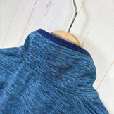 [Kid's Medium Navy] Llbean Half-Zip Fleece Jacket, Polyester, Tops, Outerwear, Jacket, Fleece, z00055656