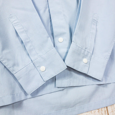 【Unisex S ブルー系】 Yamatomichi ( 山と道 ) バンブー シャツ Bamboo Shirt Morning Blue レーヨン ウェア トップス インナー シャツ ロングスリーブシャツ 化繊 z00050466 Morning Blue 化繊 - 【公式】2ndGEAR（セカンドギア）Webショップ【登山用品・アウトドア用品専門 買取販売店】