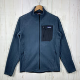 【Men's S ネイビー系】 2025 Patagonia ( パタゴニア ) R1 エア ジャケット R1 Air Jacket SMDB ポリエステル ウェア トップス アウター ジャケット フリース z00056247 SMDB フリース アウター ジャケッ