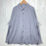 Unisex XL Gray Yamatomichi Bamboo Shirt, Long Sleeve Shirt (z00053993), perfect as an inner shirt or top.