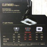 【OneSize ブラック系】 Claymore ( クレイモア ) キャップオン 40B Capon 40B 230ルーメン Usb充電 400Mah Ledキャップライト ヘッドランプ ランタン 投光器 Clp-210Bk CLP-210 Black ヘッドラン - 【公式】2ndGEAR（セカンドギア）Webショップ【登山用品・アウトドア用品専門 買取販売店】