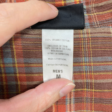 【Men's M ブラウン系】 2004 Patagonia ( パタゴニア ) AC ヤーンダイ シャツ A/C Yarn-Dye Shirts 入手困難 ACシャツ ウェア トップス インナー シャツ ショートスリーブシャツ コットン z00059341  コッ