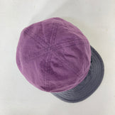 【Unisex OneSize パープル系】 Ridge Mountain Gear ( リッジマウンテンギア ) ベーシック キャップ バイカラー Basic Cap Bicolor Mulberry / Grey Stunner / COOLMAX / 撥水 ナイロン ウェア