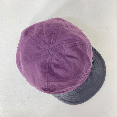 【Unisex OneSize パープル系】 Ridge Mountain Gear ( リッジマウンテンギア ) ベーシック キャップ バイカラー Basic Cap Bicolor Mulberry / Grey Stunner / COOLMAX / 撥水 ナイロン ウェア