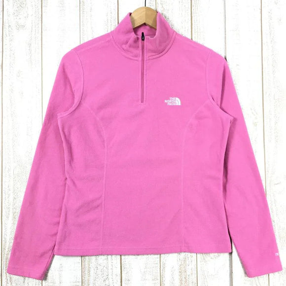【Women's S ピンク系】 The North Face ( ザ・ノースフェイス ) Tka 100 1/4 Zip フリース プルオーバー ジャケット 欧米規格モデル F09C117 International Women's フリース アウター ジャケット - 【公式】2ndGEAR（セカンドギア）Webショップ【登山用品・アウトドア用品専門 買取販売店】