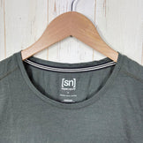 【Unisex M グリーン系】 Atelier Blue Bottle ( アトリエブルーボトル ) ハイカーズ Tシャツ Hiker’S T-Shirts スーパーナチュラルコラボ ウール ウェア トップス インナー シャツ ショートスリーブTシャツ クルーネック