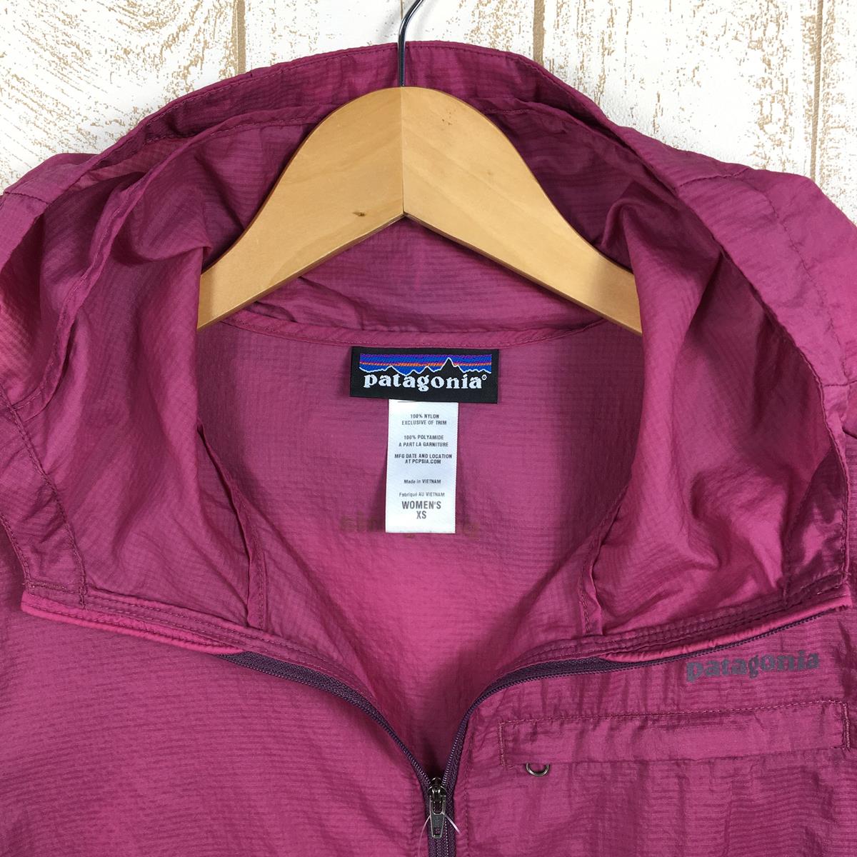 【Women's XS パープル系】 Patagonia ( パタゴニア ) フーディニ ジャケット Houdini Jacket ウィンドシェル フーディ 24145 International Women's RPK ウィンドシェル アウター ジャケット トップス ウ