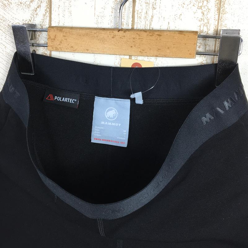 【Men's M ブラック系】 Mammut ( マムート ) アコンカグア ミドルレイヤー タイツ 3/4 Aconcagua Ml Tights 3/4 フリース パンツ 1022-01171 Men's  フリース ロングパンツ ボトムス ウェア