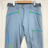 【Men's S ブルー系】 Norrona ( ノローナ ) フォルケティン フレックス1 パンツ Falketind Flex1 Pants ナイロン ウェア ボトムス ロングパンツ ソフトシェル z00058634  ソフトシェル ロングパンツ ボトムス ウ