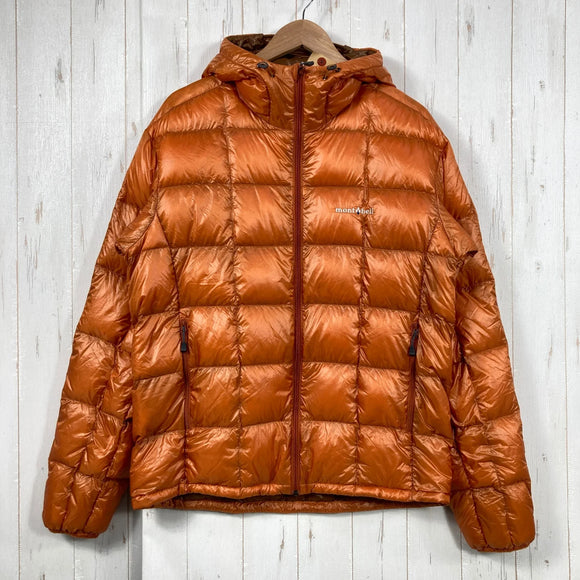 【Men's L オレンジ系】 Montbell ( モンベル ) US スペリオ ダウン パーカ Men's US Superior Down Parka Men's 800フィルパワー EXダウン 軽量 パッカブル ダウン ウェア トップス アウター ジャケット