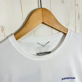 【Women's S ホワイト系】 2021 Patagonia ( パタゴニア ) キャプリーン クール デイリー グラフィック シャツ Capilene Cool Daily Graphic Shirt BOLW / Boardshort Logo: White 吸