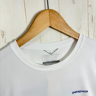 【Women's S ホワイト系】 2021 Patagonia ( パタゴニア ) キャプリーン クール デイリー グラフィック シャツ Capilene Cool Daily Graphic Shirt BOLW / Boardshort Logo: White 吸
