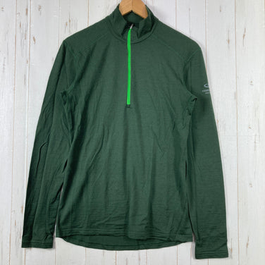 【Men's S グリーン系】 Icebreaker ( アイスブレーカー ) 200 メリノ ホディーフィット ロングスリーブ 200 Merino Body Fit Long Sleeve メリノウール ウェア トップス インナー シャツ ロングスリーブシャツ
