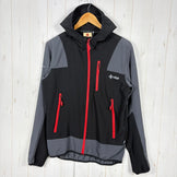 【Men's M ブラック系】 Kilpi（キルピ） ジョシュア ソフトシェルジャケット Joshua SoftSell Jacket ポリエステル ウェア トップス アウター ジャケット ソフトシェル z00055350  ソフトシェル アウター ジャケット トッ