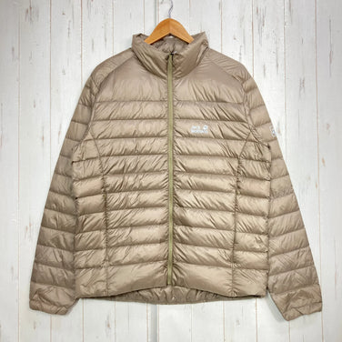 【男士 M 米色系】Jack Wolfskin ( 狼爪 ) 防风轻量羽绒服 Stormlock Light Weight Down Jacket 高品质 700 蓬松度羽绒