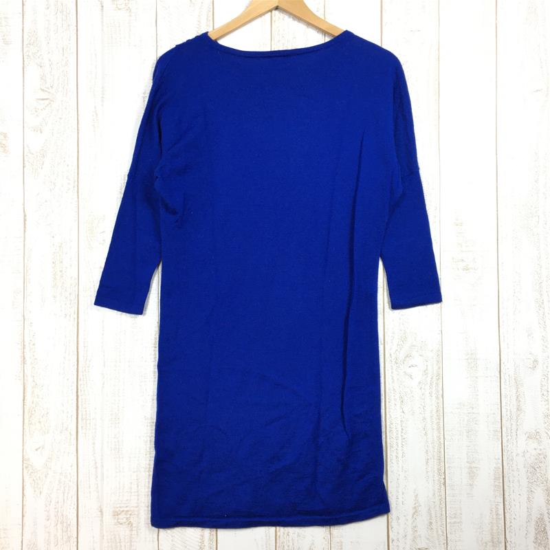 [Women's S Blue] Patagonia Merino Sweater Dress, discontinued model, hard to find, 58720 International Women's HMB Harvest Moon Blue