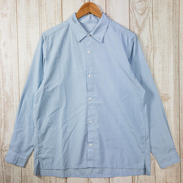 【Unisex S ブルー系】 Yamatomichi ( 山と道 ) バンブー シャツ Bamboo Shirt Morning Blue レーヨン ウェア トップス インナー シャツ ロングスリーブシャツ 化繊 z00050466 Morning Blue 化繊 - 【公式】2ndGEAR（セカンドギア）Webショップ【登山用品・アウトドア用品専門 買取販売店】