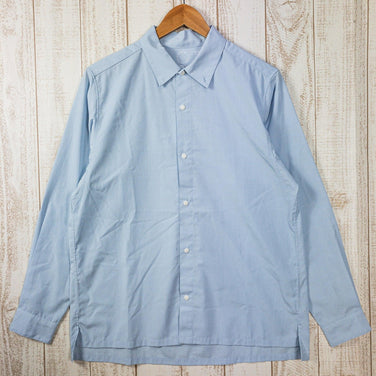 【Unisex S ブルー系】 Yamatomichi ( 山と道 ) バンブー シャツ Bamboo Shirt Morning Blue レーヨン ウェア トップス インナー シャツ ロングスリーブシャツ 化繊 z00050466 Morning Blue 化繊 - 【公式】2ndGEAR（セカンドギア）Webショップ【登山用品・アウトドア用品専門 買取販売店】