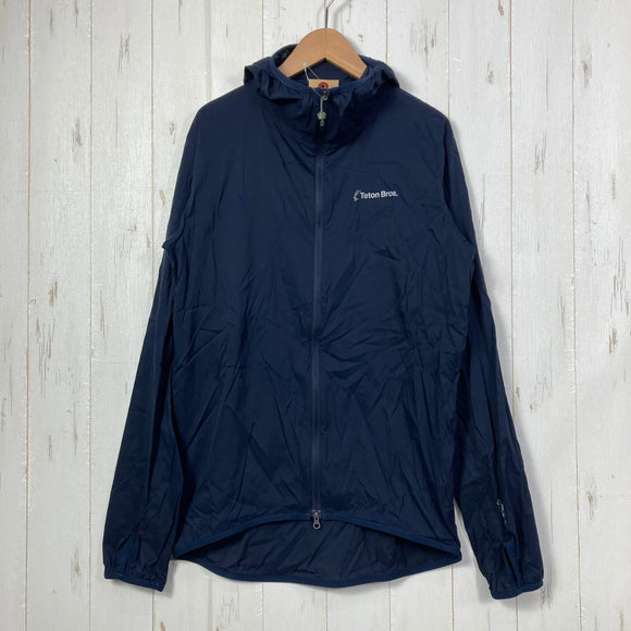 【Men's S ネイビー系】 Teton Bros ( ティートンブロス ) ウィンド リバー フーディー Wind River Hoody Pertex Quantum Air パッカブル ダブルジッパー ナイロン ウェア トップス アウター ジャケット ウィン