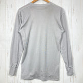 【Men's L グレー系】 Zeropoint By Montbell ( ゼロポイント By モンベル ) ロングスリ－ブ ベースレイヤー ティー ポリエステル ウェア トップス インナー シャツ ロングスリーブTシャツ クルーネック 化繊 z00058442