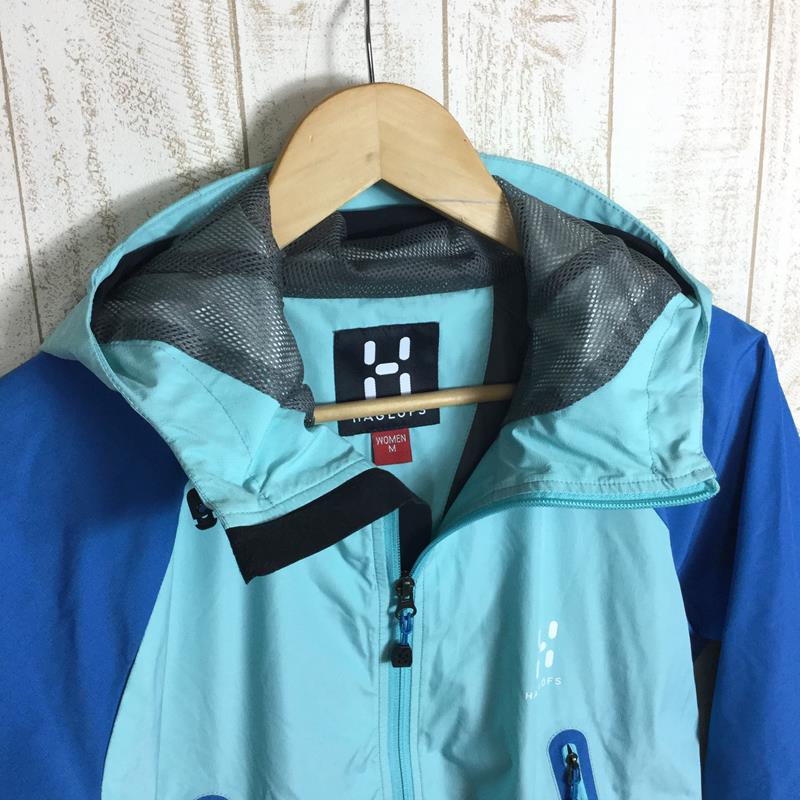 【女款M蓝色】Haglofs Bora Q Jacket Gore Windstopper International 女式硬壳外套外套上衣