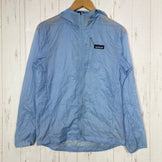 【Men's XS ブルー系】 2025 Patagonia ( パタゴニア ) フーディニ ジャケット Houdini Jacket FLKB DWR パッカブル リップストップ ナイロン ウェア トップス アウター ジャケット ウィンドシェル z00060748