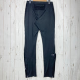 【Men's S ブラック系】 Arcteryx ( アークテリクス ) トリノ タイツ Torino Tights 寒冷期向け 防風 トレイルランニングパンツ ポリエステル ウェア ボトムス ロングパンツ フリース GORE-TEX Windstopper ( ゴ