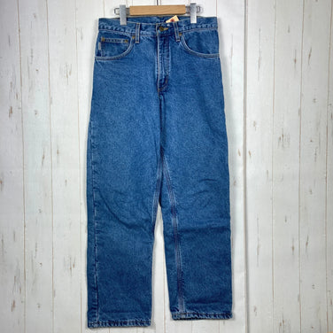 【Men's 30-30 ネイビー系】 Carhartt ( カーハート ) フランネル ラインド ジーンズ Frannel Lined Jeans DST（Dark Stonewash） 生産終了モデル 入手困難 コットン ウェア ボトムス ロングパンツ コットン z00