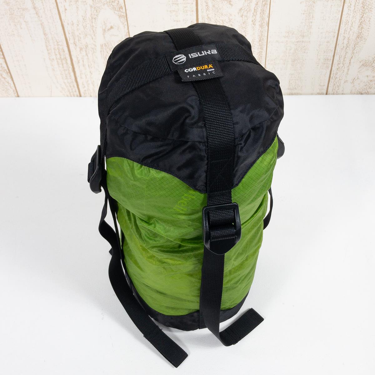 【OneSize グリーン系】 Isuka ( イスカ ) ウルトラライト コンプレッションバッグ S Ultra Light Completion Bag S 339102 Green スタッフサック インナーポーチ パッキングサック バッグ ストレージ